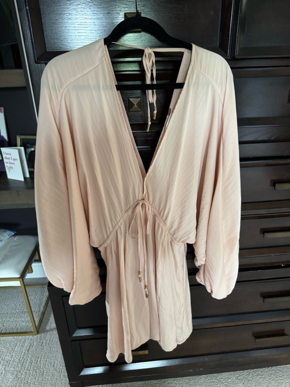 Free People Blush Pink Mini Dress